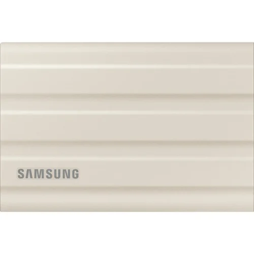Външен SSD диск Samsung T7 Shield 2TB USB-C Бежов