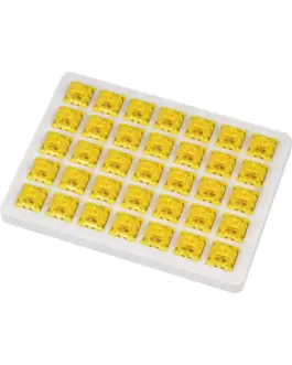 Суичове за механична клавиатура Keychron Gateron Phantom Yellow Switch Комплект 35