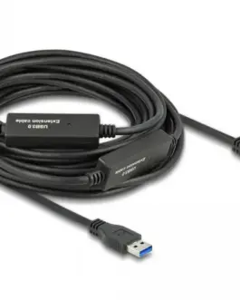 Кабел Delock USB-A - USB-B USB 3.2 10м