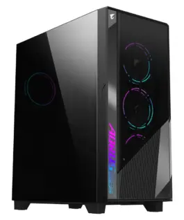 Кутия за компютър Gigabyte AORUS AC500 ST Tempered Glass RGB Fusion 2.0 Mid Tower