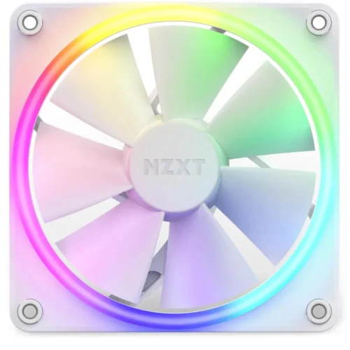 Alternative view of Вентилатор NZXT F120 RGB Бял