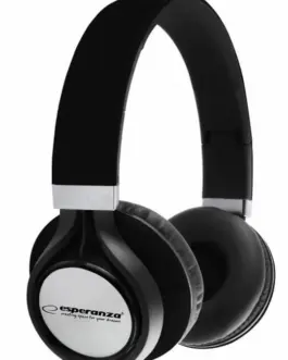 Esperanza STEREO слушалки WITH VOLUME CONTROL EH159K черен