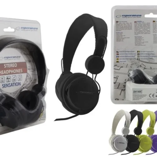 Esperanza STEREO слушалки WITH VOLUME CONTROL EH148K