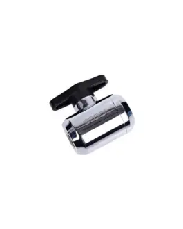 Сферичен кран Alphacool Вътрешна резба G1/4 Хром