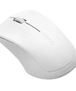 Alternative view of Безжична мишка, оптична RAPOO 1680, Тиха, 2.4Ghz, Бяла