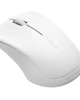 Alternative view of Безжична мишка, оптична RAPOO 1680, Тиха, 2.4Ghz, Бяла