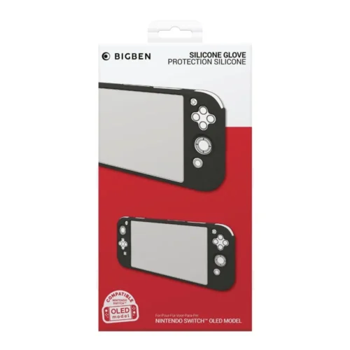 Силиконов защитен калъф Big Ben Silicon Glove черен (Nintendo Switch