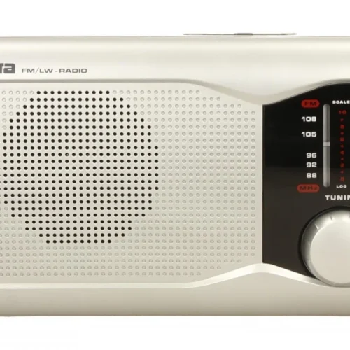 Alternative view of Eltra EWA Silver Radio