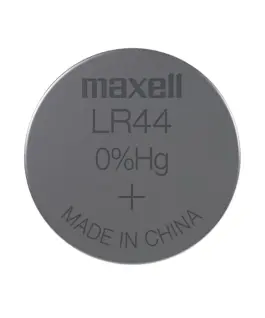 Бутонна микроалкална батерия MAXELL LR-44 /AG13/ 155V 10 бр./pack  цена за 1