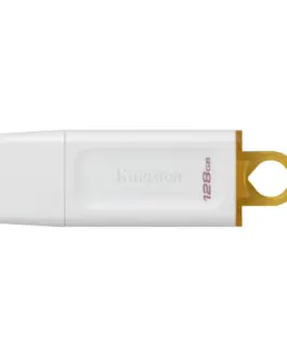 USB памет KINGSTON DataTraveler Exodia 128GBUSB 3.2 Gen 1 Бял