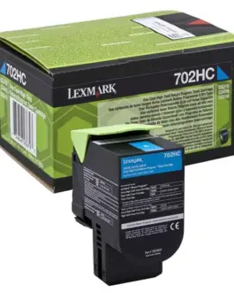 КАСЕТА ЗА LEXMARK CS310/CS410/CS510 - Cyan - HIGH CAPACITY - Return program cartridge - PN 70C2HC0 -