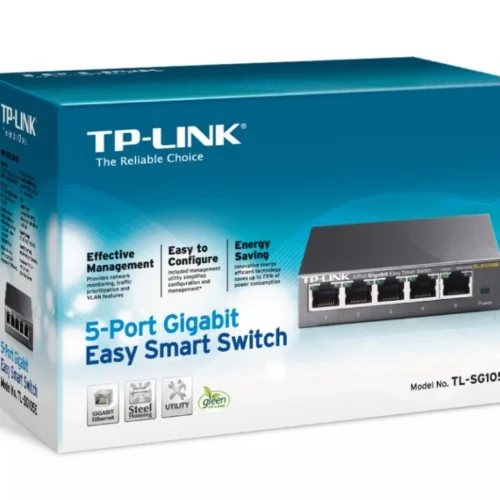 TP-LINK TL-SG105E 5-Port Gigabit Easy Smart Switch