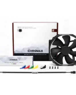 Alternative view of Вентилатор Noctua NF-A15HS PWM chromax black swap 150x140x25mm