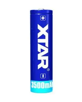Акумулаторна батерия XTAR за фенери 18650 със защита  3500mAh