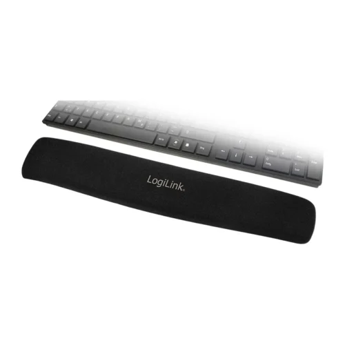 LogiLink Keyboard gel pad черен