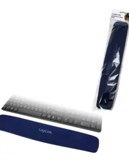 LogiLink Gel pad for keyboard blue