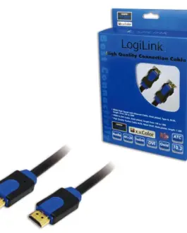 LogiLink кабел HDMI High speed 2xHDMI type A male 15m