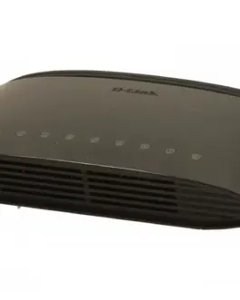 D-Link DES-1008D switch L2 8×10/100 Desktop/Wall NO FAN