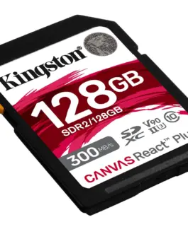 Alternative view of Карта памет Kingston Canvas React SDXC 128GB
