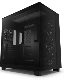 Кутия за компютър NZXT H9 Flow Matte Black