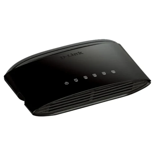 Alternative view of Суич D-Link DES-1005D/E, 5 портов 10/100, Desktop