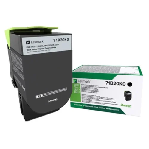 КАСЕТА ЗА LEXMARK CX/CS 317/417/517 Series  - Black -  Return program cartridge - PN