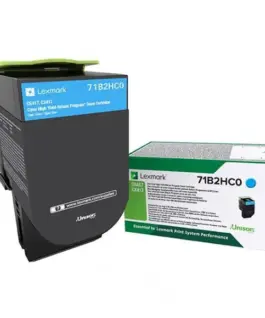 КАСЕТА ЗА LEXMARK CS417dn/CX417dn/CS517/CX517 - Cyan - HIGH CAPACITY - Return program cartridge - PN