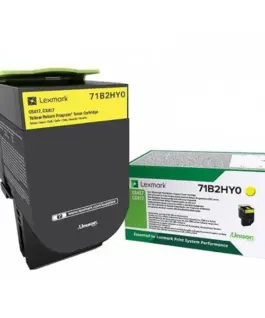 КАСЕТА ЗА LEXMARK CS417dn/CX417dn/CS517/CX517 - Yellow - HIGH CAPACITY -  Return program cartridge - PN