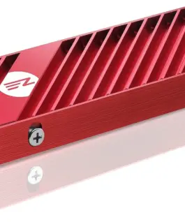 M.2 Heatsink EZDIY-FAB за NVMe SSD диск - Червен