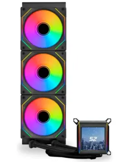 Alternative view of Охладител за процесор Lian Li GALAHAD II LCD 360 SL-INF ARGB - Black