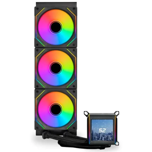 Alternative view of Охладител за процесор Lian Li GALAHAD II LCD 360 SL-INF ARGB - Black