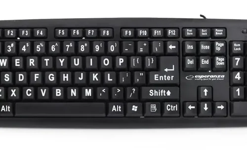 Esperanza USB Keyboard EK129 Wiчервен