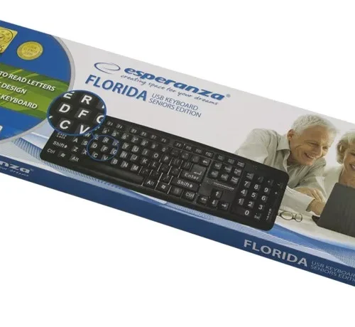 Esperanza USB Keyboard EK129 Wiчервен