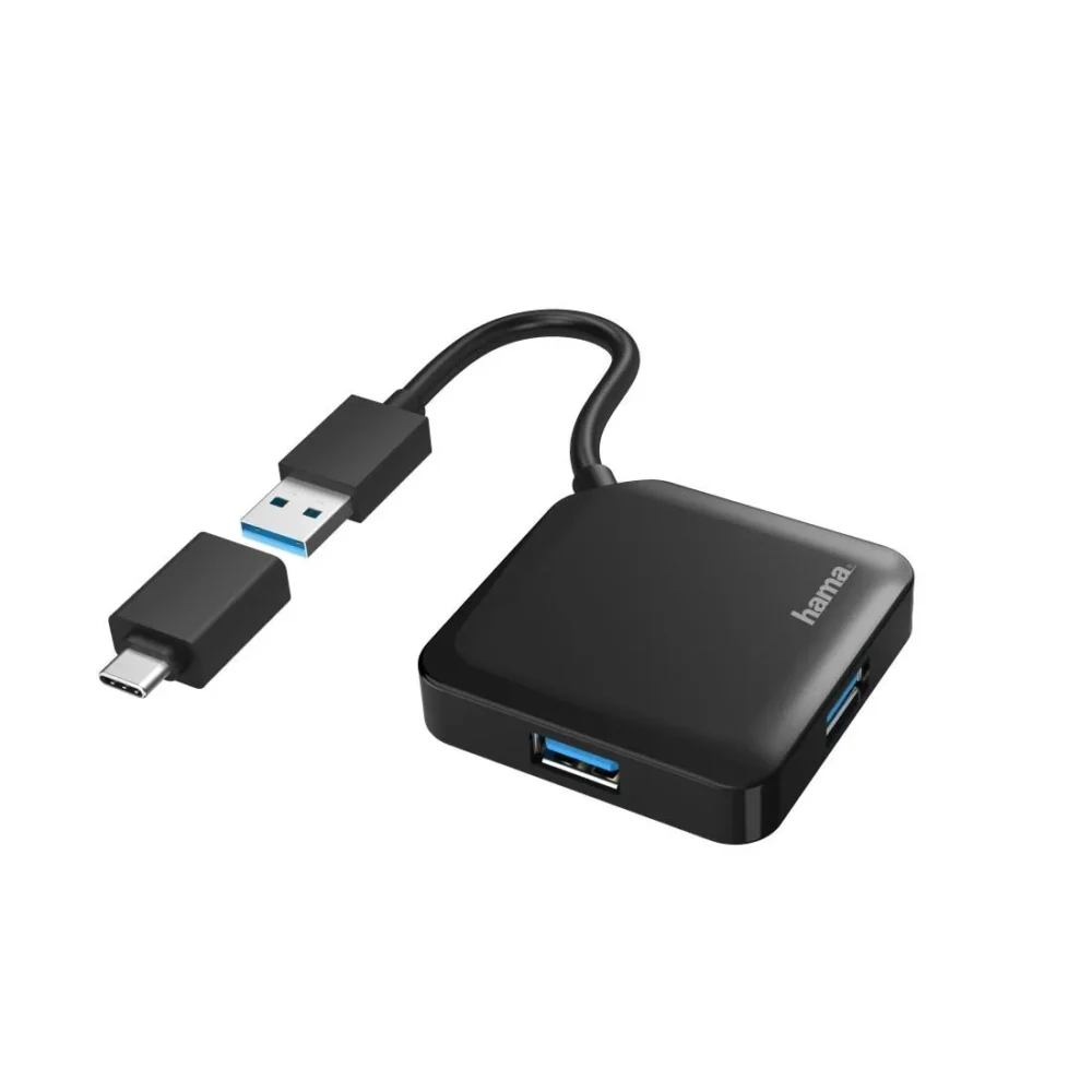 USB-А хъб 4-портов HAMA-200116