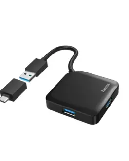 USB-А хъб 4-портов HAMA-200116