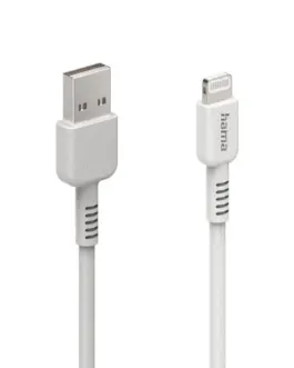 Alternative view of Кабел за зареждане HAMA "Eco", USB-A - Lightning, 1 м, 187283