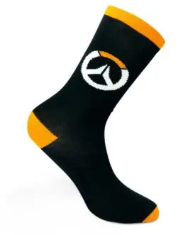 Чорапи ABYSTYLE OVERWATCH Socks Logo Черен/Оранжев