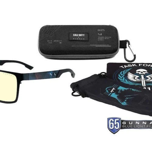 Комплект очила с калъф GUNNAR x Call of Duty Covert Edition Amber Gunnar-Focus
