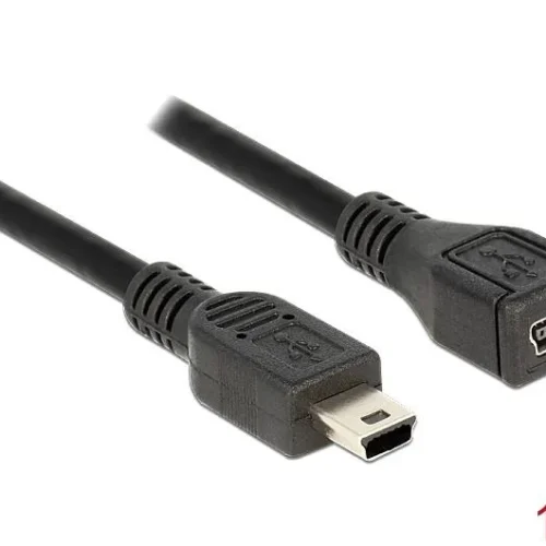 Alternative view of Удължителен кабел DeLock, USB-B женско - USB-B мъжко, USB 2.0, 1 м