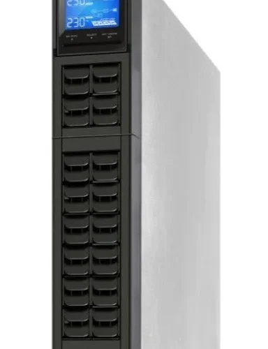 Alternative view of PowerWalker UPS ON-LINE 3000VA 4X IEC + TERMINAL OUT, USB/RS-232, LCD, RACK 19/TOWER