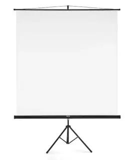 Екран на стойка 180x180 cm 2 в 1 мобилен комплект 21573