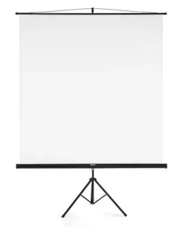 Екран на стойка 180x180 cm 2 в 1 мобилен комплект 21573