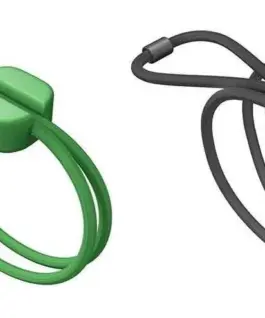 BlueLounge Pixi multi-purpose ties M 6 szt. зелен/черен