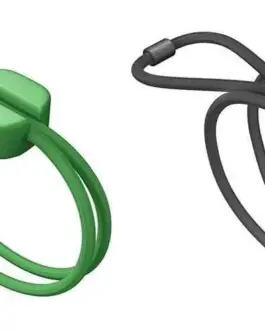 BlueLounge Pixi multi-purpose ties M 6 szt. зелен/черен