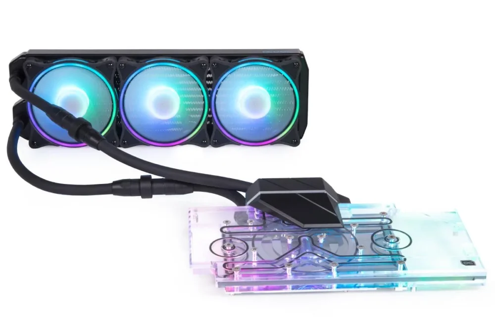 Система с водно охлаждане Alphacool Eiswolf 2 AIO - 360mm RTX 3080/3090 ROG Strix with