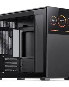 Кутия за компютър Jonsbo D31 Screen TG mATX Черна