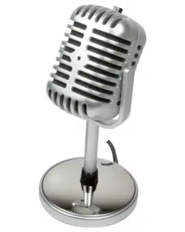 LogiLink Microphone Retro Style jack 3.5mm