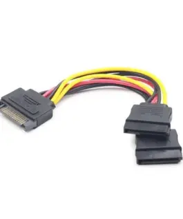 Gembird кабел SATA (M)-> 2x SATA (F) 15cm