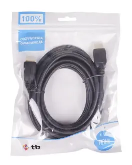 Alternative view of TB HDMI кабел v 1.4 1.8m. gold plated