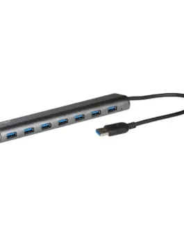 Alternative view of i-tec USB 3.0 Metal HUB Charging - 7 ports захранващ блок/charging